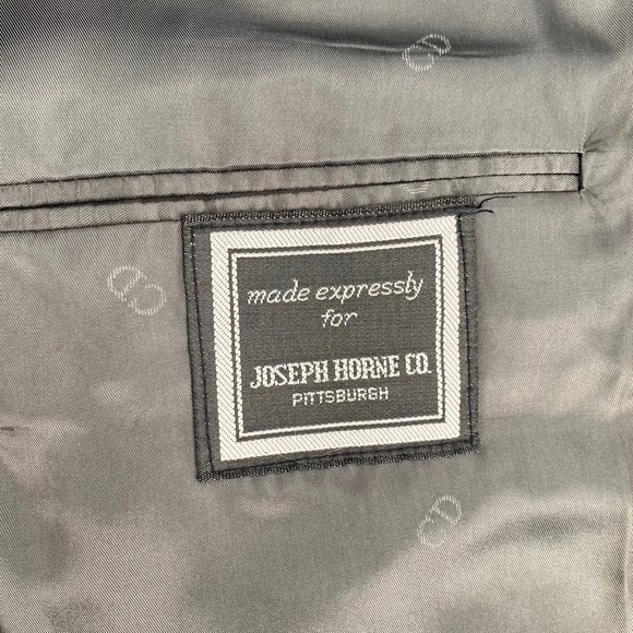 CHRISTIAN DIOR Vintage 80’s Charcoal Gray Wool Blazer Size 44L - Picture 6 of 11